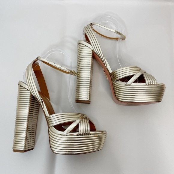 Aquazzura Sundance Plateau Platform Heel - Picture 5 of 10